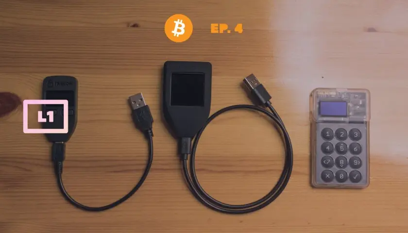 Portfele sprzętowe - Ledger, Trezor i Coldcard porównanie.